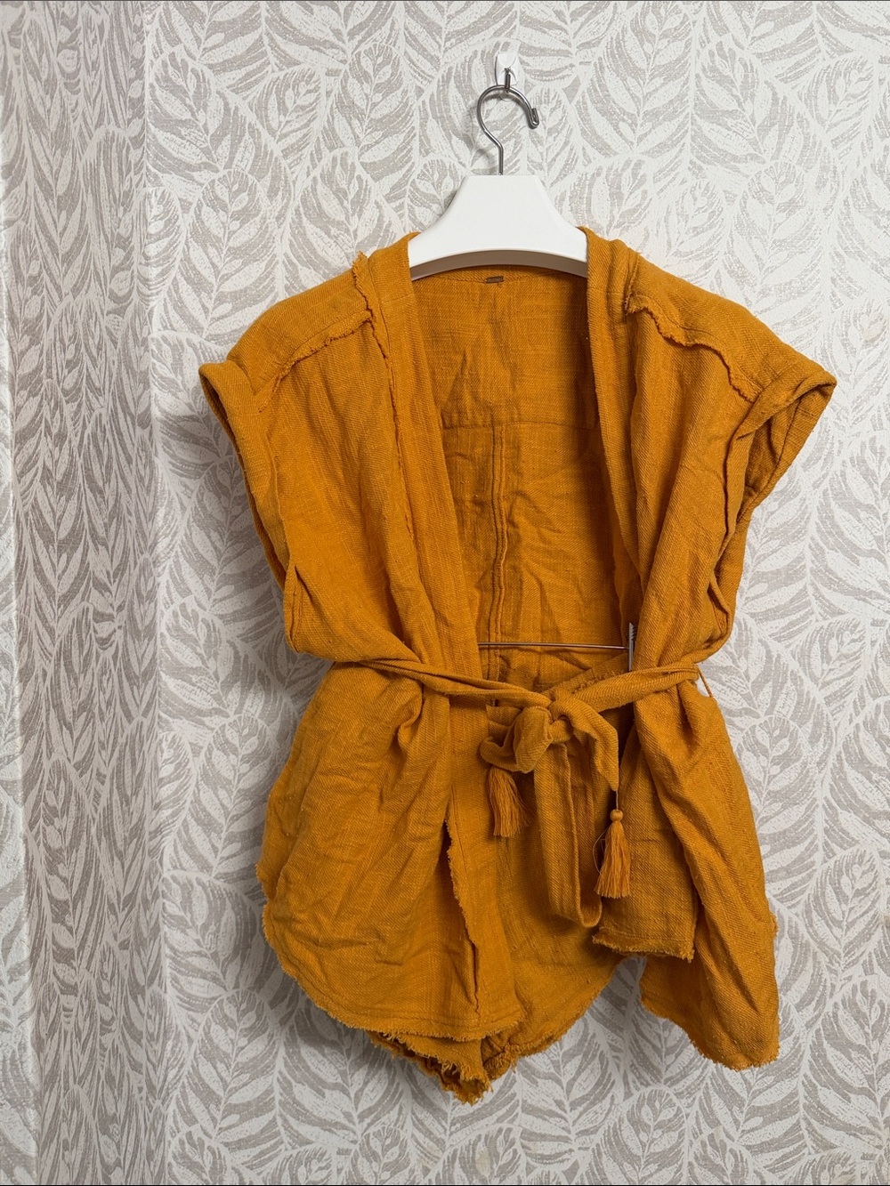 Free People Set Wrap top and shorts